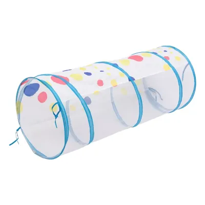 Дитячий ігровий намет з тунелем та басейном для кульок, блакитний