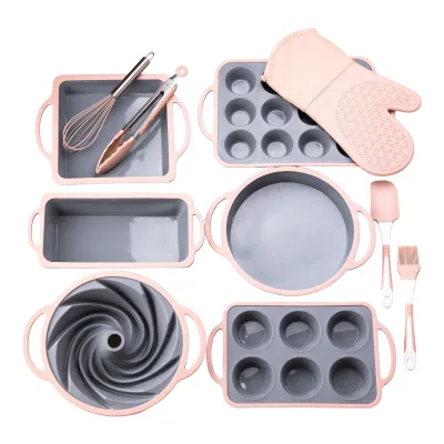 Набор для выпечки 11 предметов силиконовые формы и аксессуары Набор для выпечки 11 предметов силиконовые формы и аксессуары