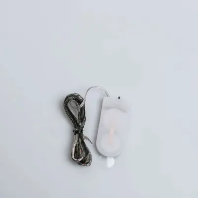 Гірлянда Роса зелена нитка 30 LED довжина 3 м на батарейках, мультиколор