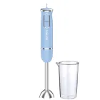 Блендер погружной ручной Sokany SK-1726 с мерным стаканом, голубой
