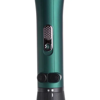 Фен-щетка для волос VGR V-498 с холодным обдувом и 2 насадки, зеленый Фен-щетка для волос VGR V-498 с холодным обдувом и 2 насадки, зеленый