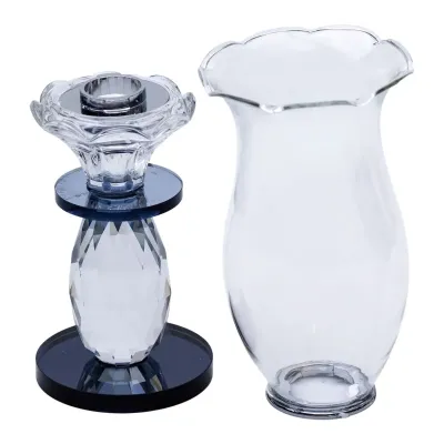 Подсвечник декоративный Fantasy стеклянный 25.5 см Подсвечник декоративный Fantasy стеклянный 25.5 см