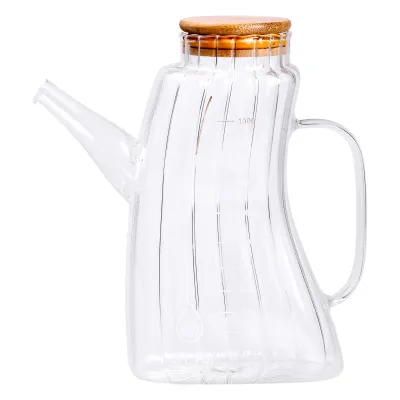Кувшин для масла и уксуса из боросиликатного стекла 1 л