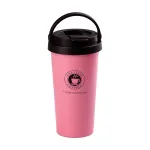 Термокружка Creative Cafe Style 500 мл с ручкой, розовый Термокружка Creative Cafe Style 500 мл с ручкой, розовый