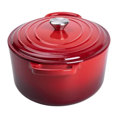 Гусятниця чавунна з емальованим покриттям 6 л, червоний Гусятниця чавунна з емальованим покриттям 6 л, червоний