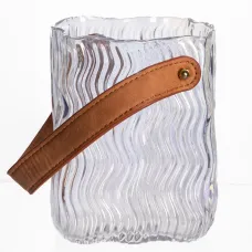 Ваза для цветов и декора Top Home 800 мл, прозрачный