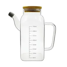 Емкость для масла и уксуса из боросиликатного стекла 650 мл