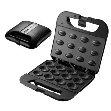 Орешница электрическая Sokany SK-08068 с антипригарным покрытием на 12 орешков, черный