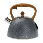 Чайник із свистком Haus Roland із нержавіючої сталі, сірий