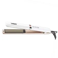 Утюжок для волос VGR V-522 с плавающими пластинами, белый