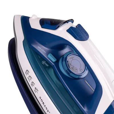 Утюг паровой SOKANY SL-2055 с керамической подошвой 2400 Вт