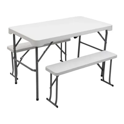 Набор мебели складной стол и 2 лавки 112*61*72 см