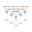 Набор бокалов для мартини Stunning 6 штук по 300 мл, прозрачный