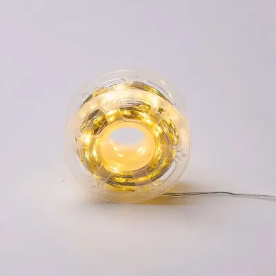 Гирлянда Роса нить 500 LED длина 50 м с пультом от сети, желтый