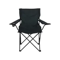 Кресло туристическое складное 50*80*80 см, черный