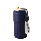 Термокружка Coffee 500 мл с датчиком температуры, синий