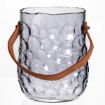 Ваза для квітів та декору Сумочка 1,2 л, димчастий сірий Ваза для квітів та декору Сумочка 1,2 л, димчастий сірий