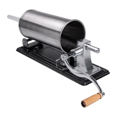 Шприц колбасный горизонтальный на 3 кг из нержавеющей стали 13 см Шприц колбасный горизонтальный на 3 кг из нержавеющей стали 13 см