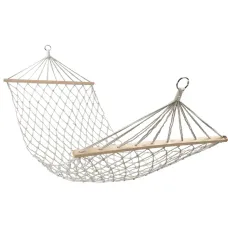 Гамак плетеный с перекладинами 185*91 см